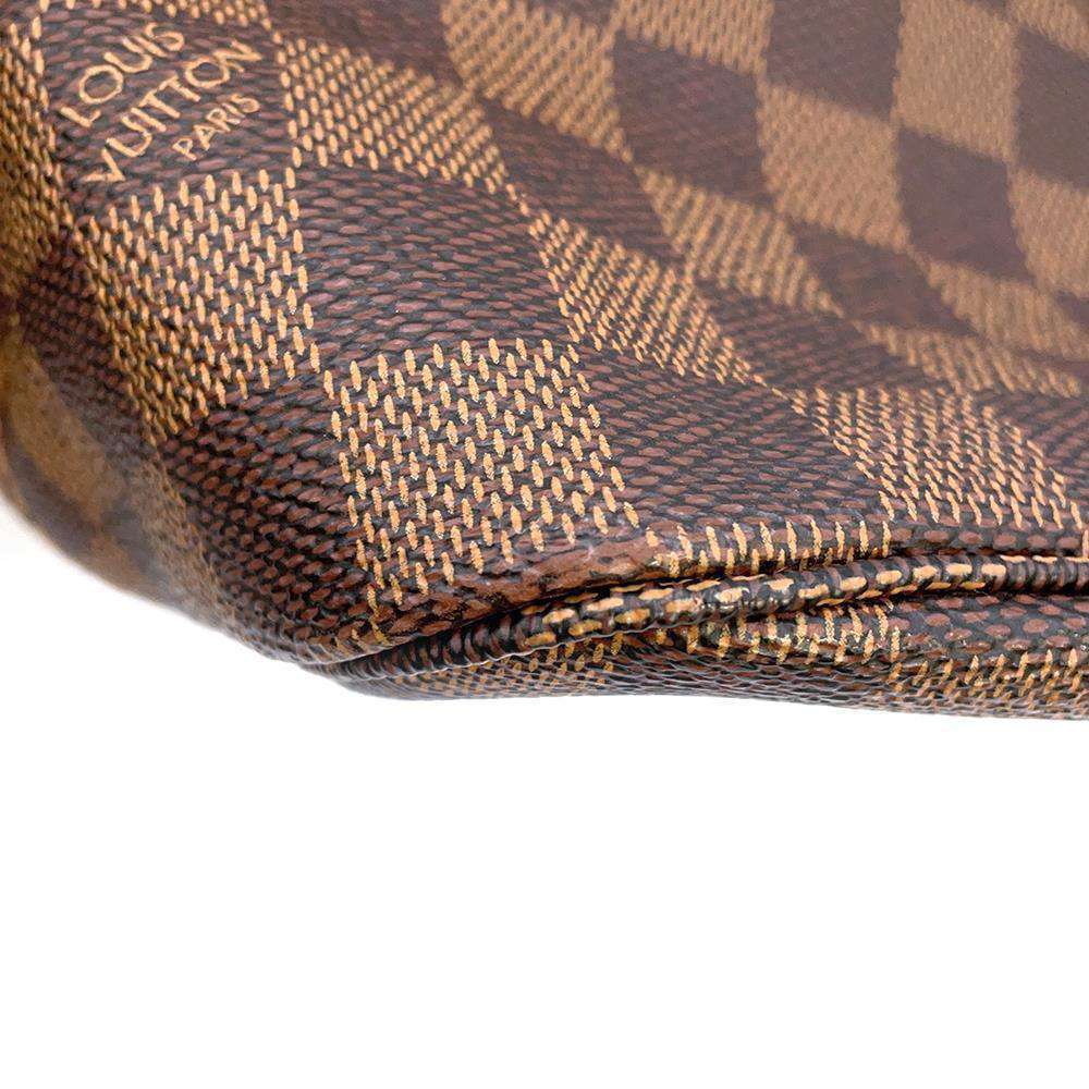 Louis Vuitton Damier Ebene Brown Neverfull Tote Bag - Picture 10 of 12